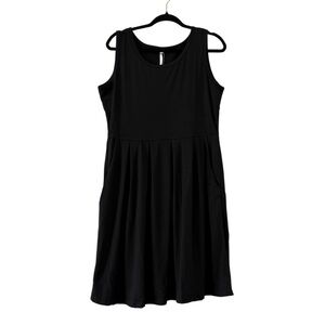 NWT Auselily Black Sleeveless Dress